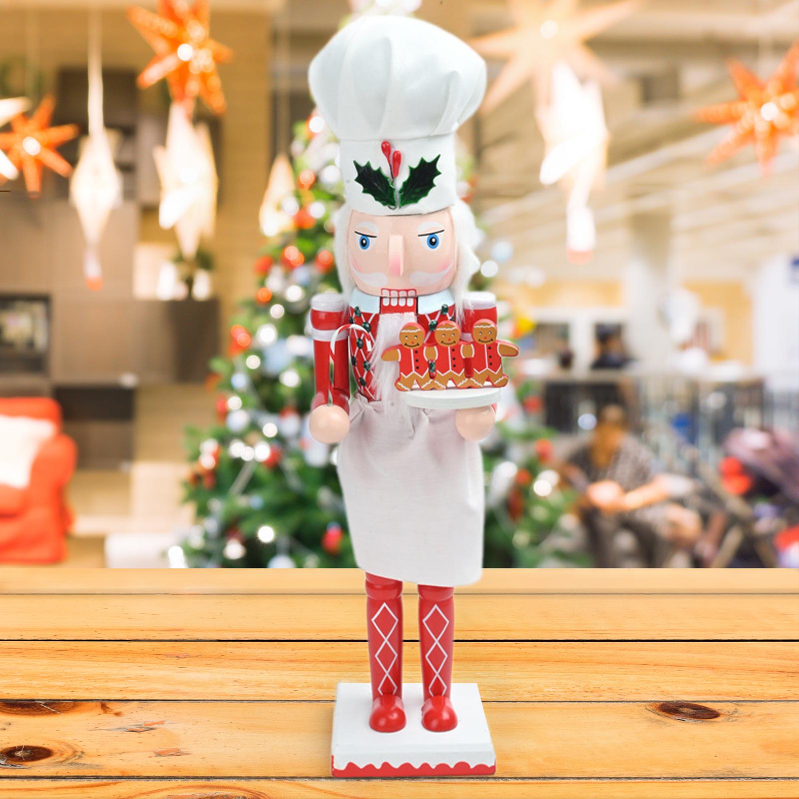 Nutcracker Figurine - Świąteczna figurka Dziadka do Orzechów, drewniana