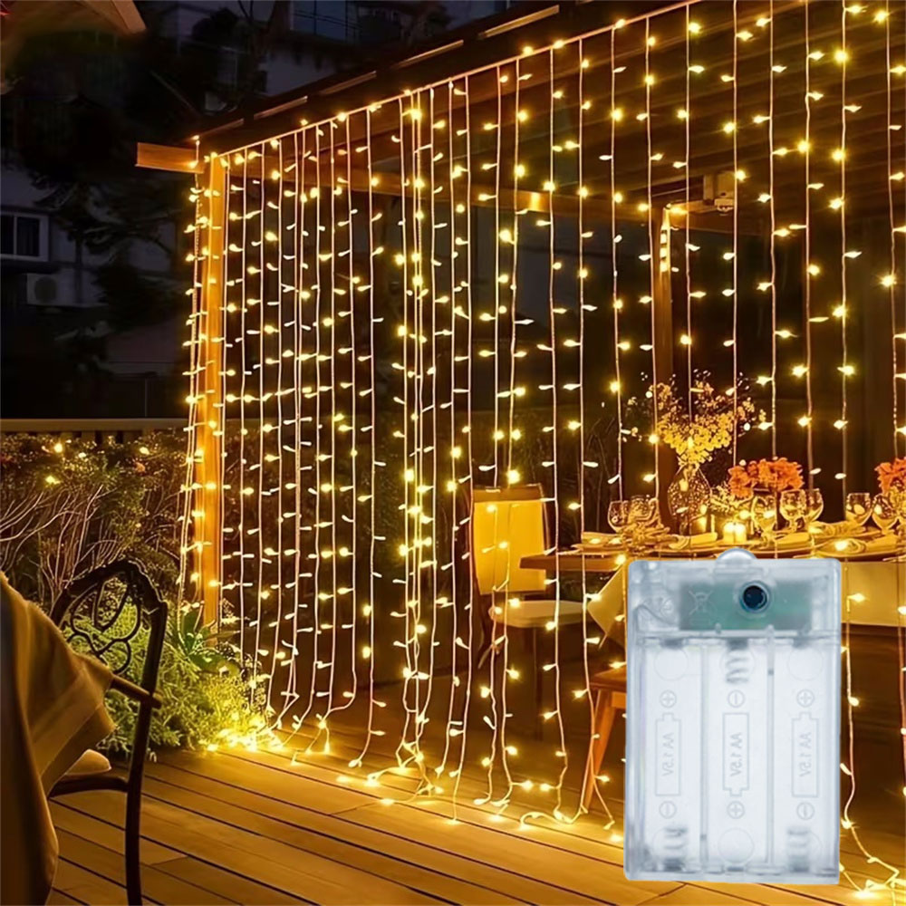 3/6m Zasłona LED z lampkami na – Led Fairy String Lights recenzja i cena
