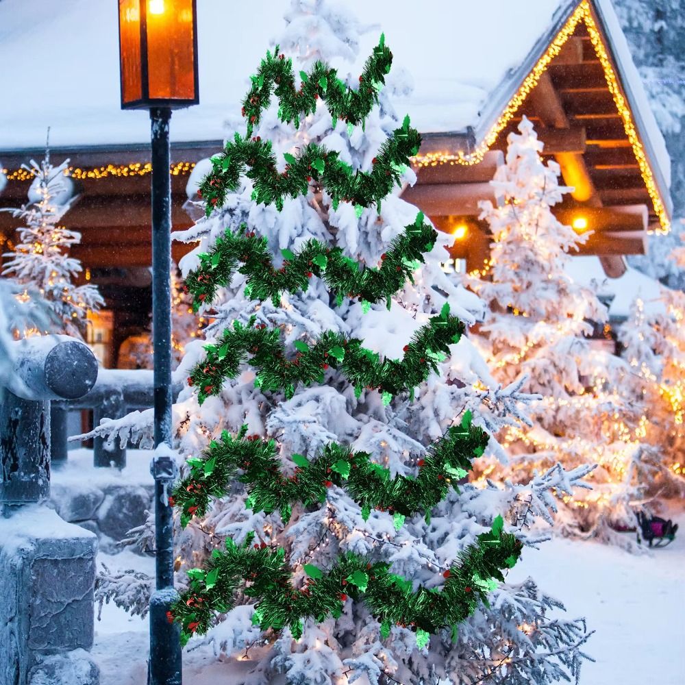 2 SZT. Wielorazowa girlanda św – Tinsel Garland Decoration recenzja i cena