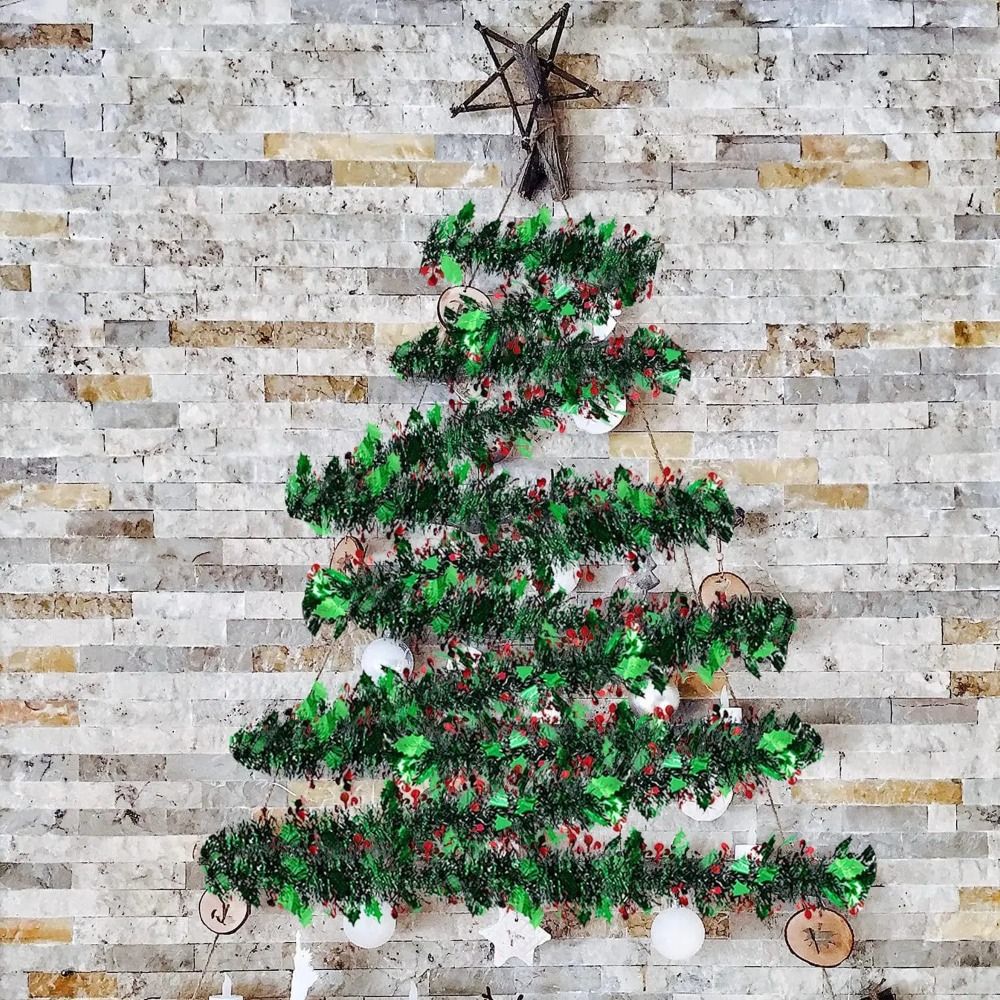 2 SZT. Wielorazowa girlanda św – Tinsel Garland Decoration recenzja i cena
