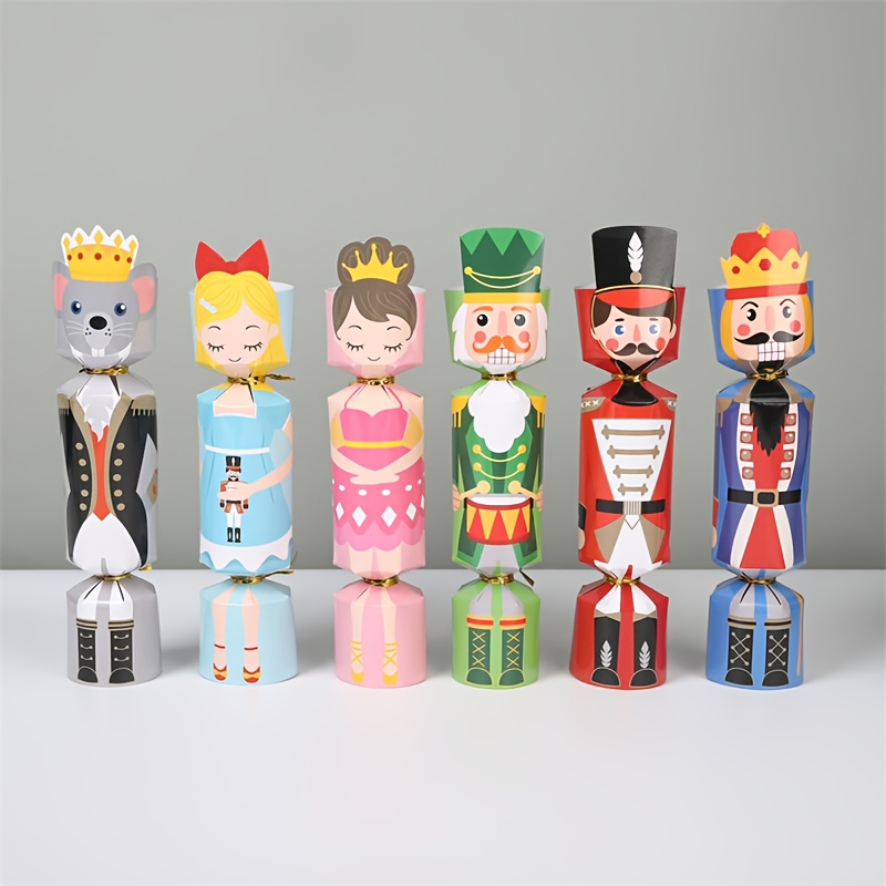 24 szt. Świąteczne pudełka na  – Nutcracker Figurine recenzja i cena