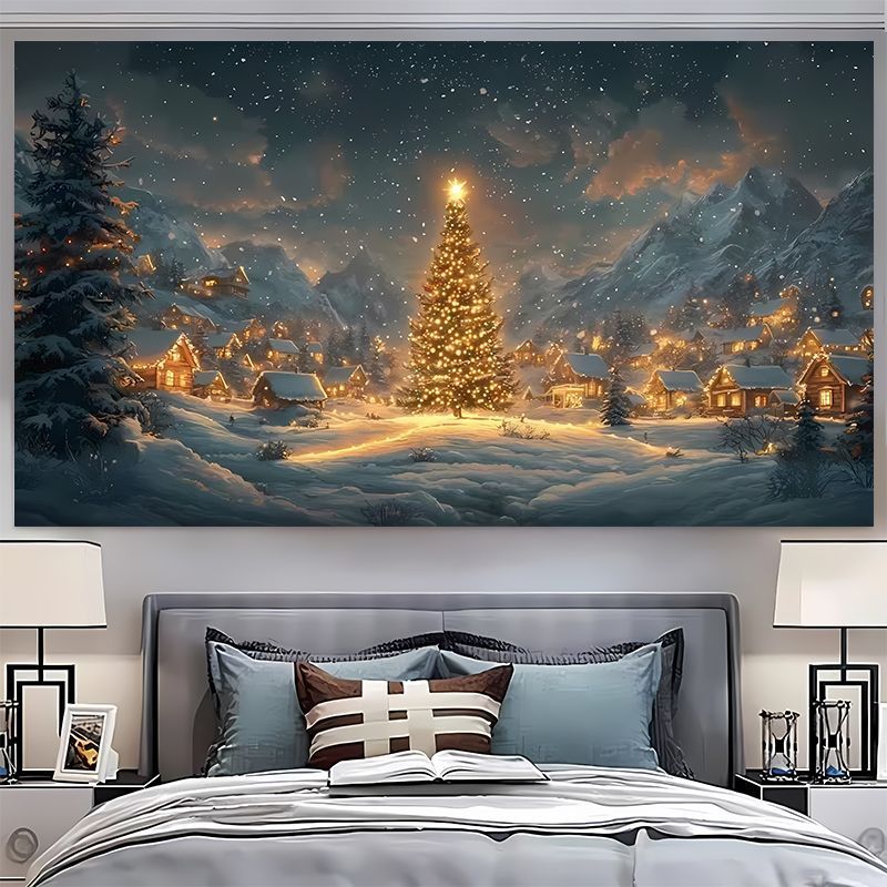 VIKAMA Świąteczna Gobelin Ście – Christmas Tree Artificial recenzja i cena